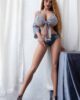 Big breasted sex doll with long legs
